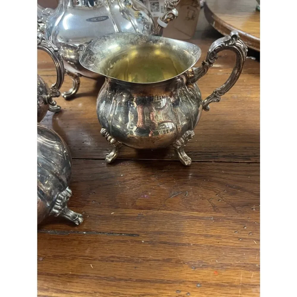 Towle silver plate tea set